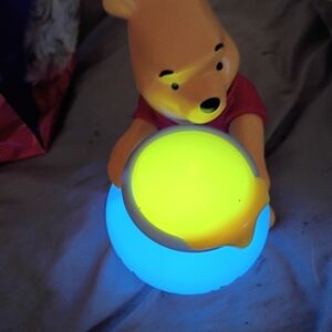 Kids Glowing Bear Toy with Blue and Yellow Colors